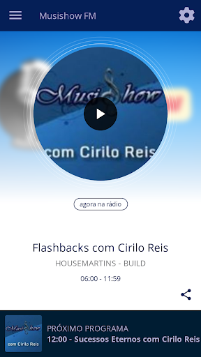 Android application Musishow FM screenshort