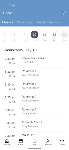 Pilates MN Screen 2