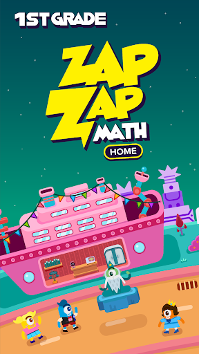 Android application Grade 1 Math - Zapzapmath Home screenshort