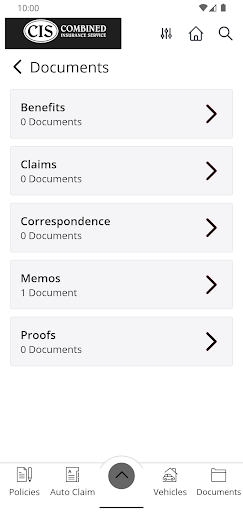 Combined Insurance Service Screen 3
