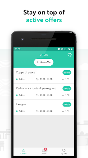 Android application ResQ Partner screenshort