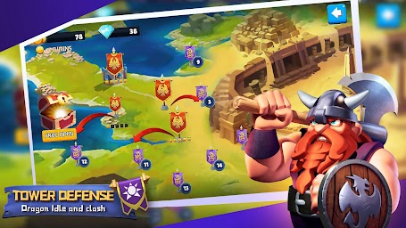 Tower defense:Idle and clash