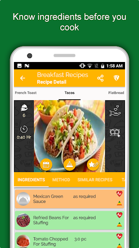 Screenshot of Healthy Breakfast Recipes Book