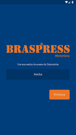 Android application Motorista Braspress screenshort