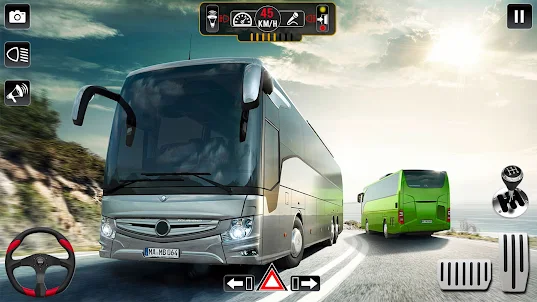 Coach bus simulator 3d driving