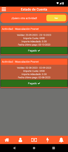 HD GYM Screen 2