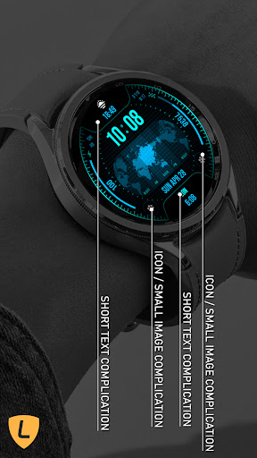 Worldtime Watch Face 037 Screen 2
