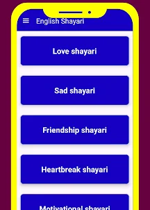 English Shayari App