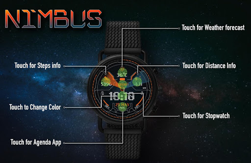Nimbus Watch Face Screen 2