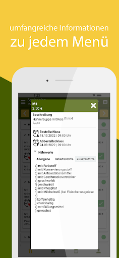 Mein Schwerin Menü Screen 3