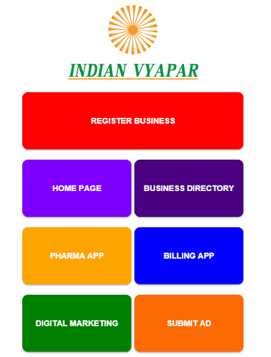Android application Indian Vyapar screenshort