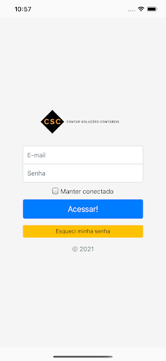 Android application Contar Soluções screenshort