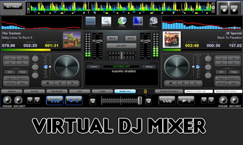 Screenshot 2 Virtual DJ Music Mixer Player android