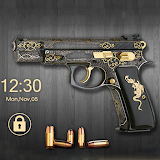Revolver Fire Lock Screen icon