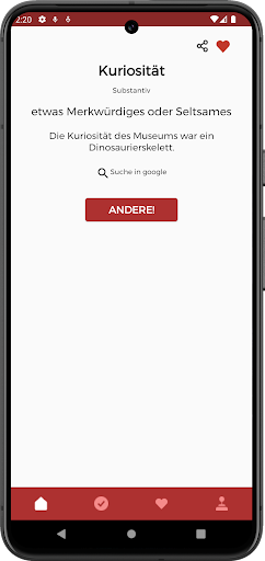 Android application Wort pro Tag screenshort