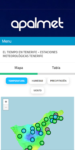 Apalmet - Meteorología Canaria Screen 2