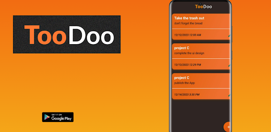 TooDoo-Tasks App