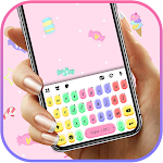 Cover Image of Download Colorful Candy Keyboard Backgr  APK