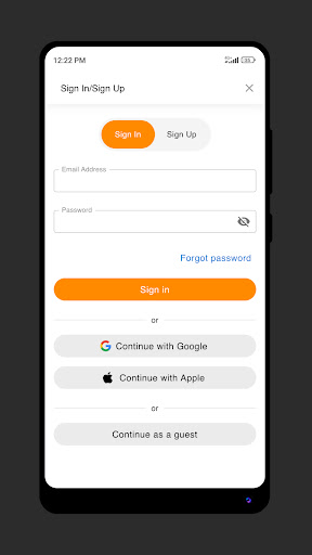 App preview