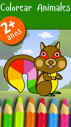 Selva Juegos Puzzles y Colores Captura de Pantalla del Juego Android 1