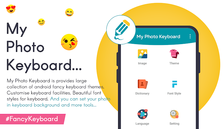 My Photo Keyboard Theme & Font - 2.0 - (Android)