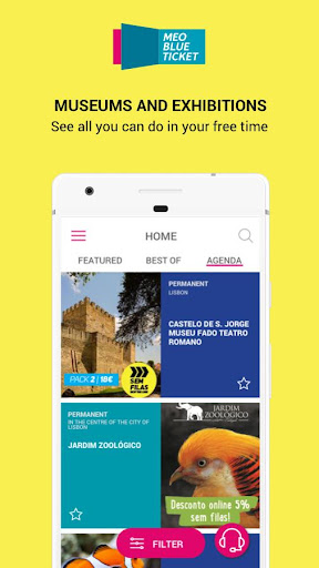 MEO BLUETICKET Screen 2