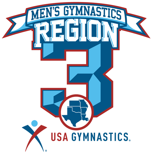Region 3 Men's Gymnastics  Icon