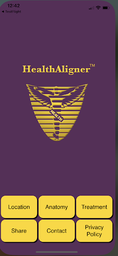 Android application HealthAligner screenshort
