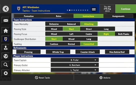 Football Manager Mobile 2016 screenshot 12