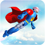 Cover Image of डाउनलोड फ्लाइंग हीरो सुपरहीरो गेम्स 2.1.6 APK