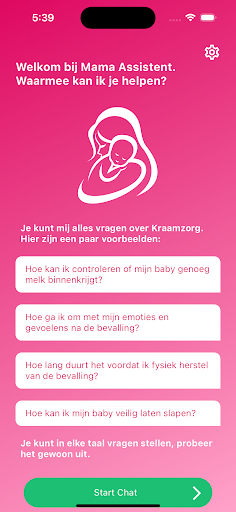 Kraamzorg Mama Screen 2