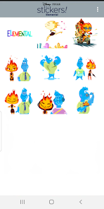 Imágen 7 Stickers Pixar: Elemental android