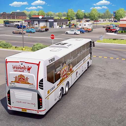 Coach Bus Driving Sim Game 3D 
