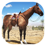 Horse Simulator Free -Real Wild Horse Adventure 3D icon
