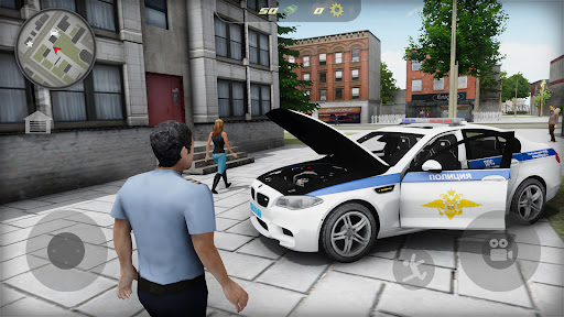 Car Simulator BMW M5: Police screenshot 5