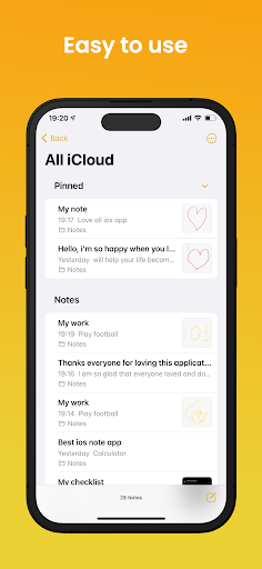 Note OS 18 - Phone 16 Notes - Tools - apps