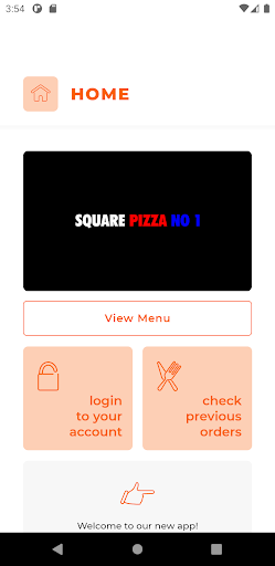 Android application Square Pizza Hull screenshort