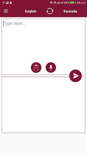 Android application Kannada - English Translator screenshort