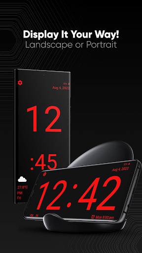 Screenshot of Huge Digital Clock Pro
