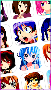 Anime Manga Pixel Coloring