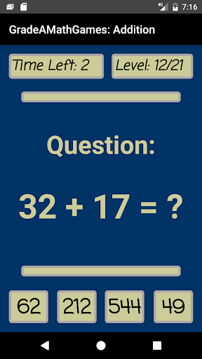 Simple Addition Game