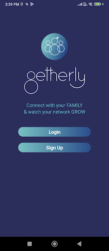 Android application Getherly screenshort