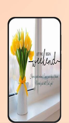 happy weekend greetings Screen 2