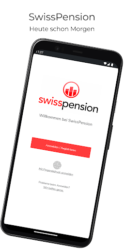 Android application SwissPension screenshort