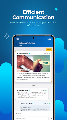 MedPlanner clinical messaging Screenshot 3 - AppWisp.com