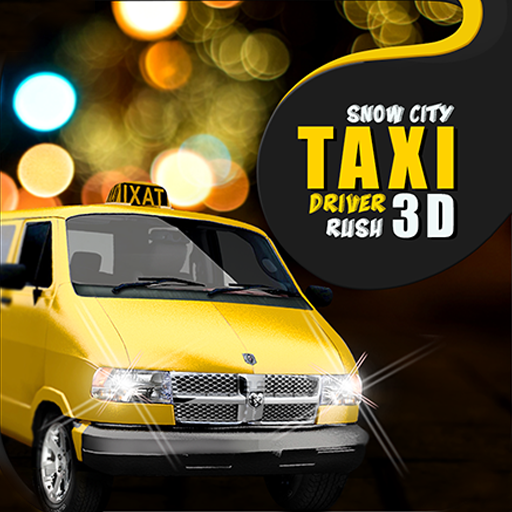 Snow City Taxi Driver Rush 3D logo