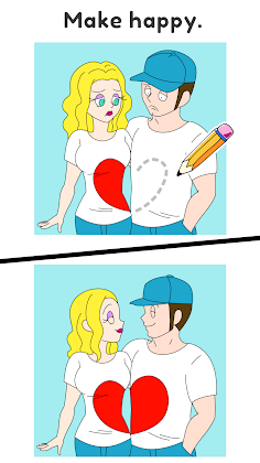 Draw Happy Police2 : Fun Game - Screenshot 1