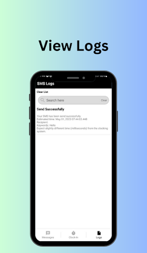 Android application Pi-SMS - Pigeon SMS Sender screenshort