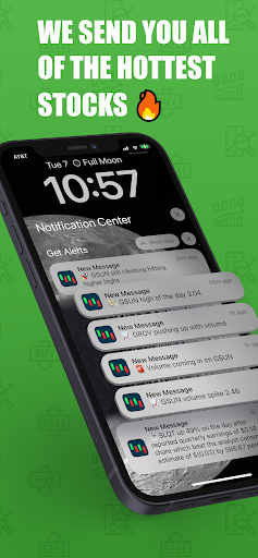 Android application Get Stock Alerts screenshort
