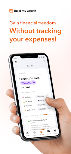 Android application Build My Wealth: Money Manager screenshort